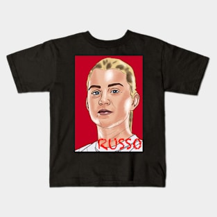 Alessia Russo portrait Kids T-Shirt